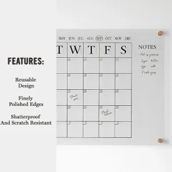 Martha Stewart Wall Calendar With Notes