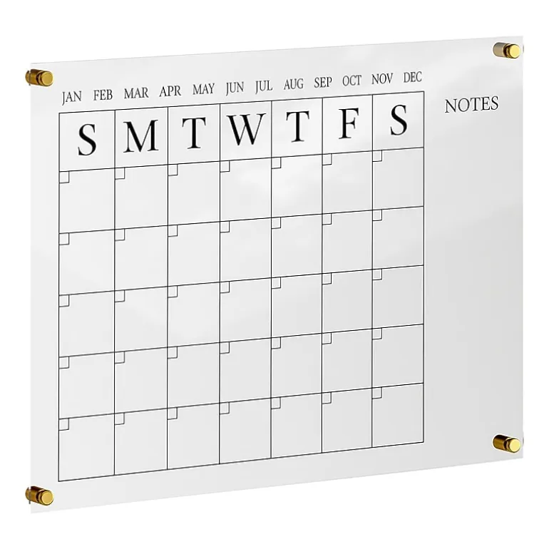 Martha Stewart Wall Calendar With Notes