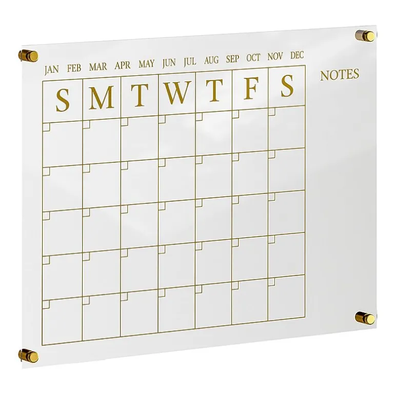 Martha Stewart Wall Calendar With Notes