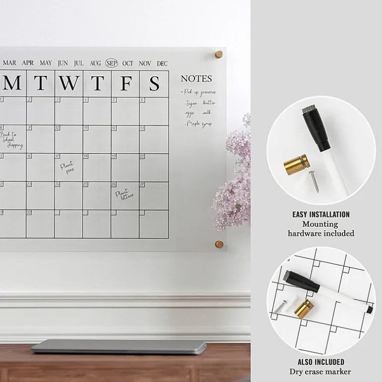 Martha Stewart Wall Calendar With Notes