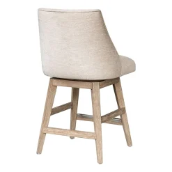 Martha Stewart Winfield Swivel Counter Counter Height Bar Stool