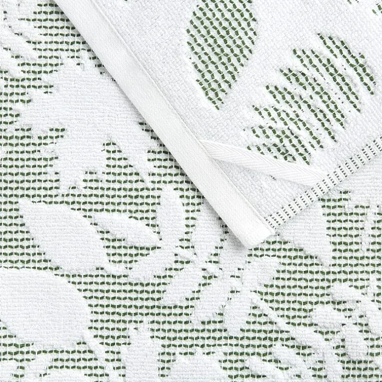 Martha Stewart Woodland Harvest Leaves 2-pc. Kitchen Towel Set
