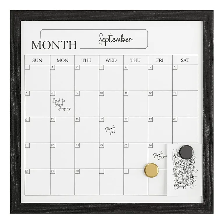 Martha Stewart 18x18 Inch Dry Erase Wall Calendar