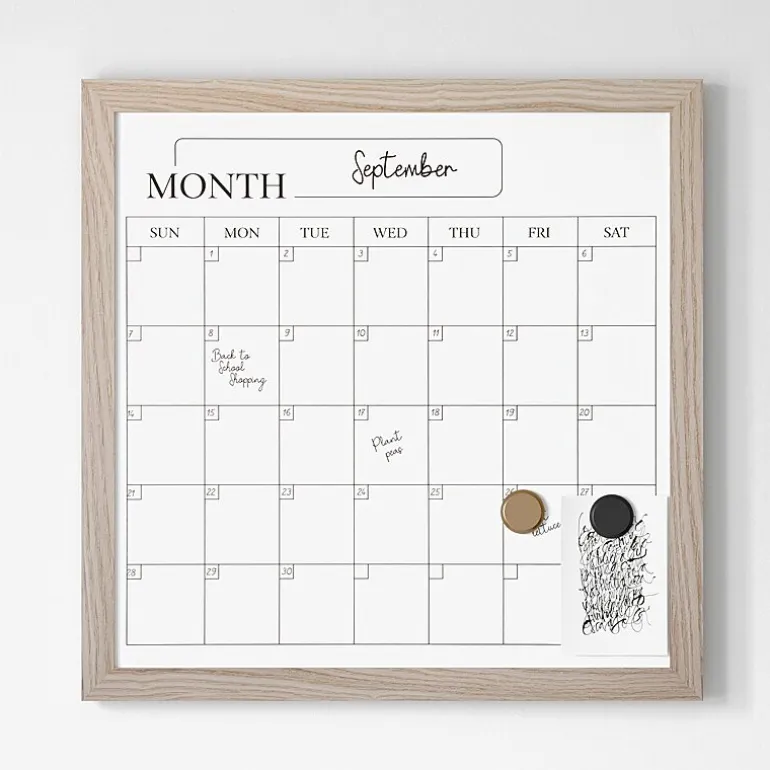 Martha Stewart 18x18 Inch Dry Erase Wall Calendar