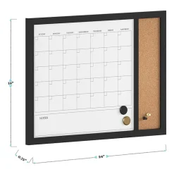 Martha Stewart 24x18 Wall Calendar/Cork Board