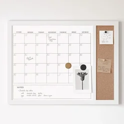 Martha Stewart 24x18 Wall Calendar/Cork Board