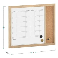 Martha Stewart 24x18 Wall Calendar/Cork Board