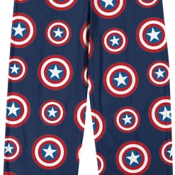 Marvel Captain America Mens 1 Pair Pajama Pants
