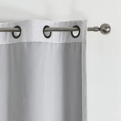 Max Blackout Campbell Grommet Top Energy Saving 100% Blackout Single Curtain Panel