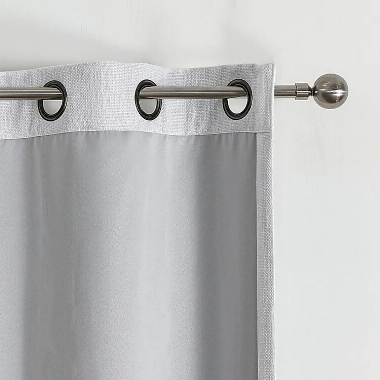 Max Blackout Campbell Grommet Top Energy Saving 100% Blackout Single Curtain Panel