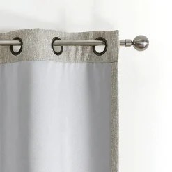 Max Blackout Campbell Grommet Top Energy Saving 100% Blackout Single Curtain Panel