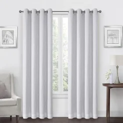 Max Blackout Campbell Grommet Top Energy Saving 100% Blackout Single Curtain Panel