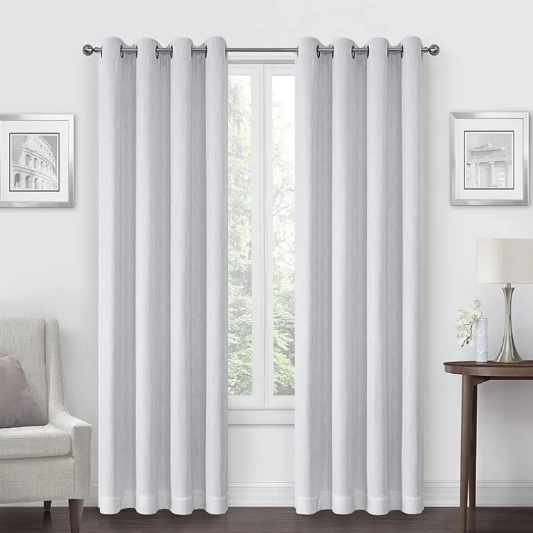 Max Blackout Campbell Grommet Top Energy Saving 100% Blackout Single Curtain Panel