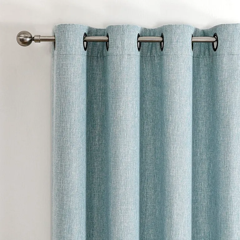 Max Blackout Campbell Grommet Top Energy Saving 100% Blackout Single Curtain Panel