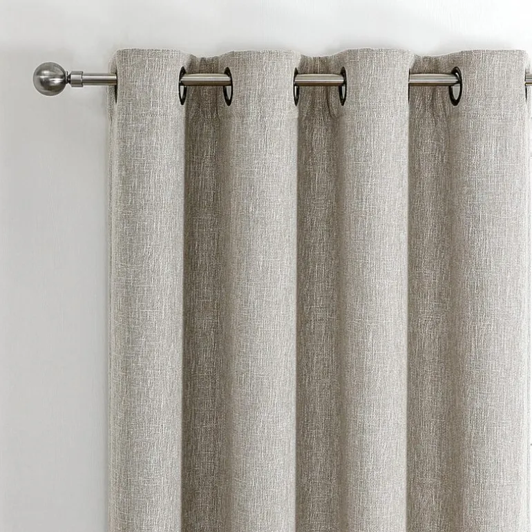 Max Blackout Campbell Grommet Top Energy Saving 100% Blackout Single Curtain Panel