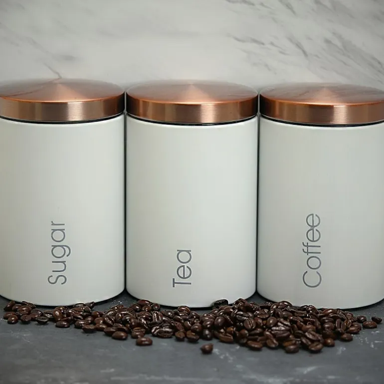 MegaChef Essential Kitchen Storage 3-pc. Canister