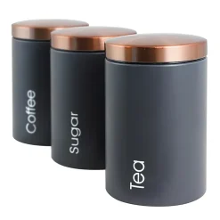 MegaChef Essential Kitchen Storage 3-pc. Canister