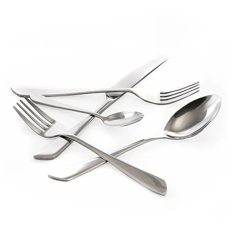 MegaChef Gibbous 20-pc. 18/10 Stainless Steel Flatware Set