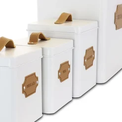 MegaChef Kitchen Food Storage And Organization 5-pc. Canister