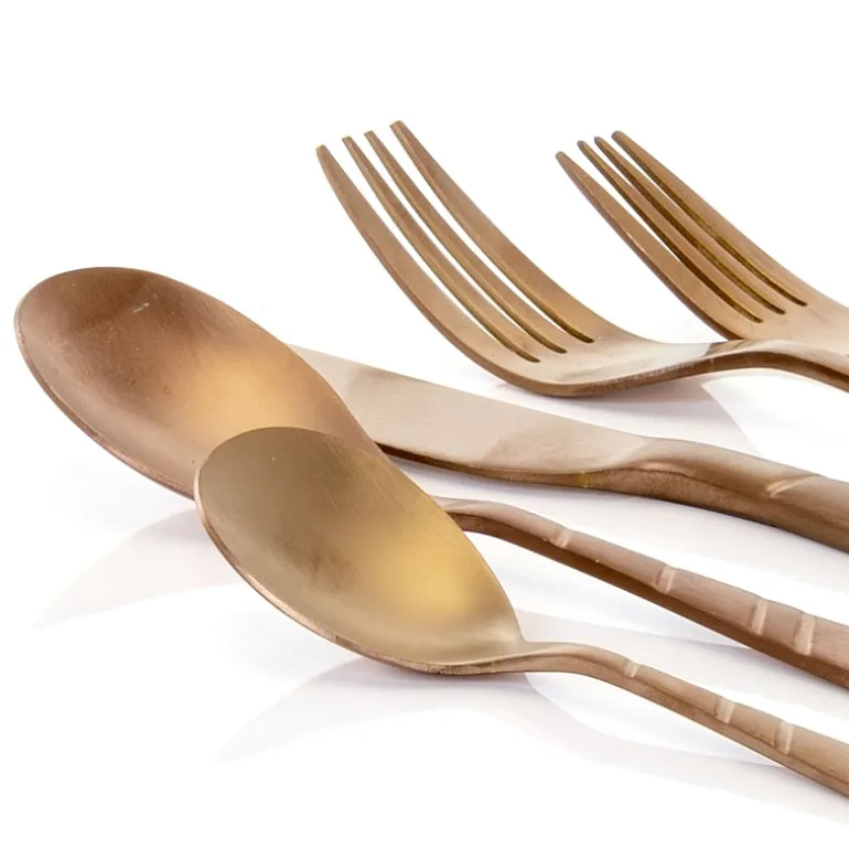 MegaChef La Vague 20-pc. 18/10 Stainless Steel Flatware Set