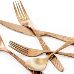 MegaChef La Vague 20-pc. 18/10 Stainless Steel Flatware Set