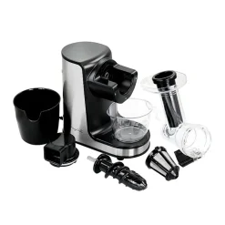 MegaChef Masticating Slow Juicer Extractor with Reverse Function, Cold Press Juicer Machine with Quiet Motor