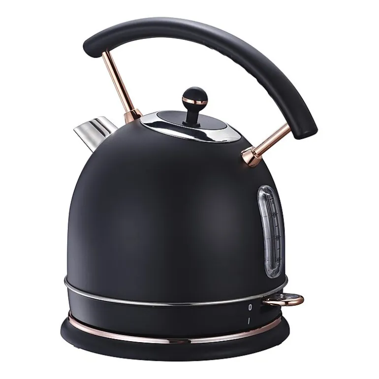 MegaChef 1.8 Quart Half Circle Electric Tea Kettle with Thermostat