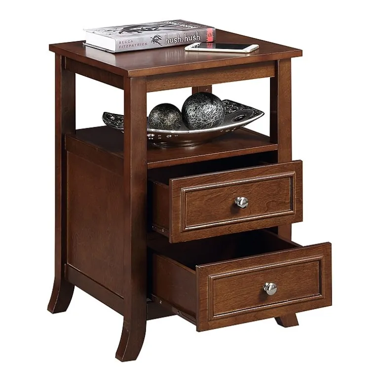 Melbourne 2-Drawer Storage End Table