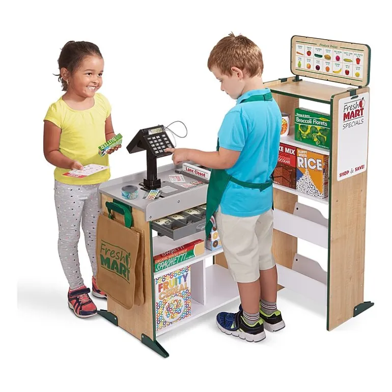 Melissa & Doug Melissa And Doug Fresh Mart Grocery Store Play Kitchen