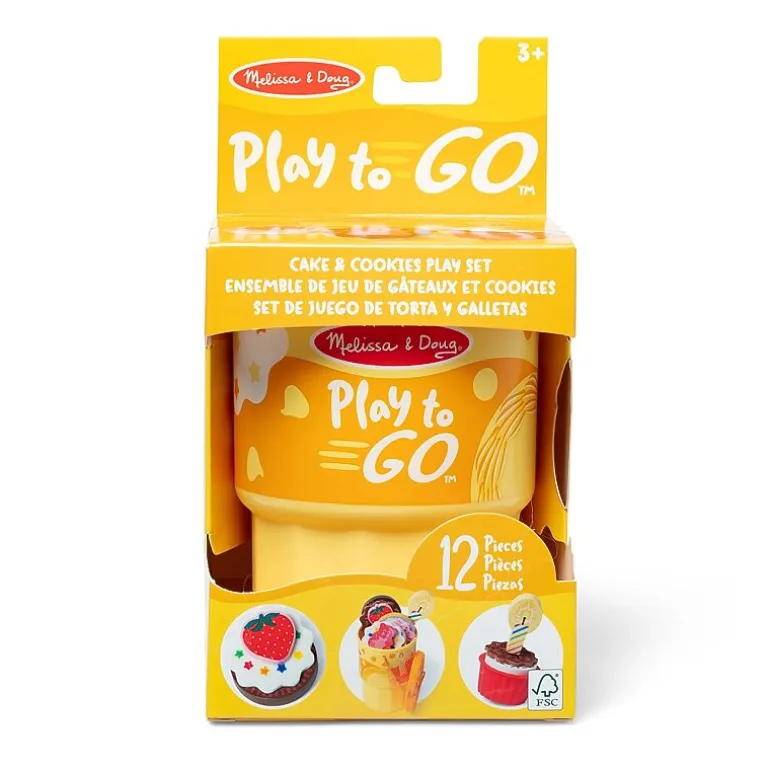 Melissa & Doug Play To Go Cake & Cookies Play Set