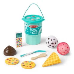 Melissa & Doug Play To Go Ice Cream Play Set