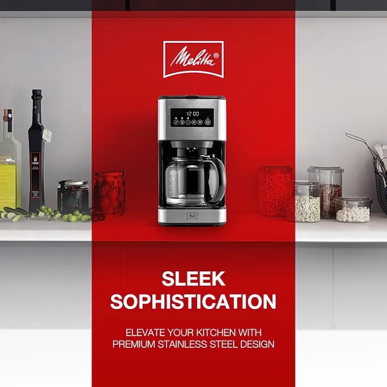 Melitta 12-Cup Hot And Iced Drip Drip Coffee Maker