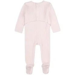 MeMoi Baby Delicate Link-Patterned Silky-Soft Tencel-Blend Footie