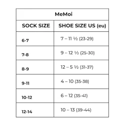 Memoi Kids Goldfish Rayon From Bamboo Crew Socks