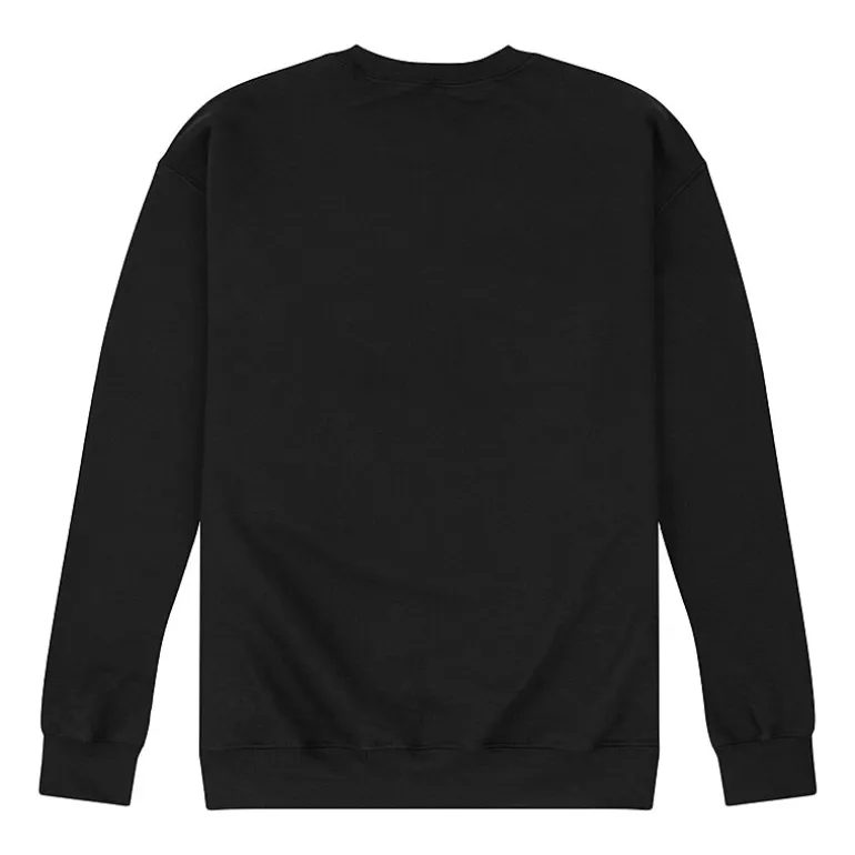 Mens Crew Neck Long Sleeve Peanuts Valentine's Day Sweatshirt