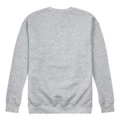 Mens Crew Neck Long Sleeve Peanuts Valentine's Day Sweatshirt
