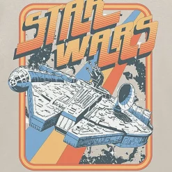 Mens Crew Neck Short Sleeve Classic Fit Star Wars Big and Tall Graphic T-Shirt