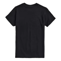 Mens Crew Neck Short Sleeve Classic Fit Spongebob Big and Tall Graphic T-Shirt