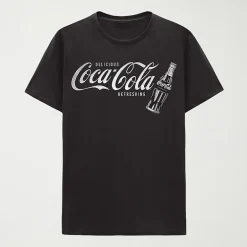 Mens Crew Neck Short Sleeve Classic Fit Big and Tall Graphic T-Shirt
