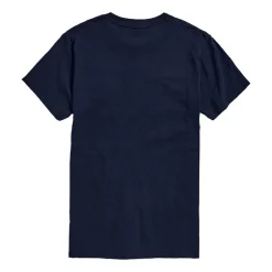 Mens Crew Neck Short Sleeve Classic Fit Big and Tall Graphic T-Shirt
