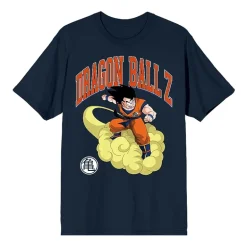 Mens Crew Neck Short Sleeve Regular Fit Dragon Ball Z Graphic T-Shirt