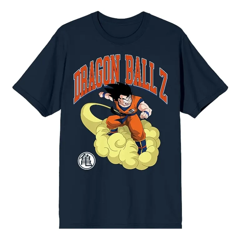 Mens Crew Neck Short Sleeve Regular Fit Dragon Ball Z Graphic T-Shirt