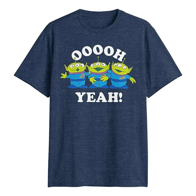 Mens Crew Neck Short Sleeve Regular Fit Toy Story Big and Tall Graphic T-Shirt