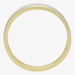 Mens Diamond-Accent 10K Yellow Gold Wedding Band
