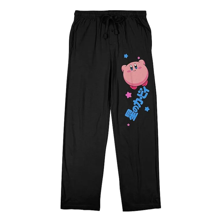 Mens Fleece Kirby 1 Pair Pajama Pants