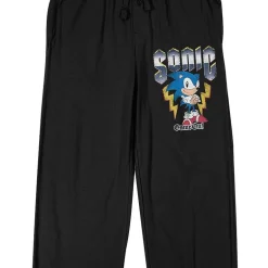Mens Fleece Sonic the Hedgehog 1 Pair Pajama Pants