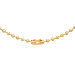 Mens 18K Gold Over Stainless Steel Hypoallergenic 30 Inch Box Chain Necklace