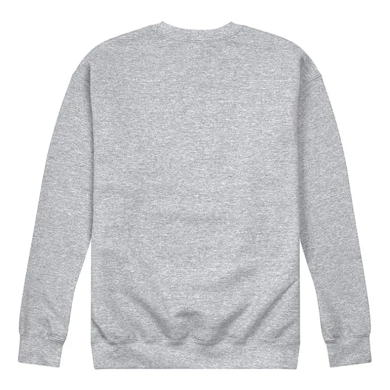 Mens Long Sleeve Peanuts Mardi Gras Sweatshirt