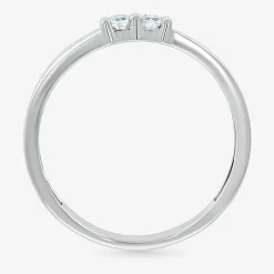Mens 3.5MM 1/5 CT. Natural White Diamond 10K Gold Wedding Band