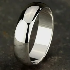 Mens 6mm 10K Gold Wedding Band